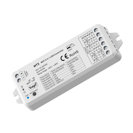 Kit Pannello Ultra Slim Led 94w Centralina Smart Wifi 24v Rgb+4000k Rgbw Alexa Google