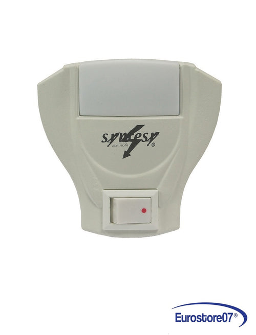 PUNTO LUCE NEON BIANCO SEGNA PASSO NOTTURNO +INTERRUTTORE 0,5 WATT
