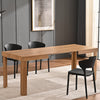 Tavolo da Pranzo Allungabile Fino 6 Posti 120-200cm Quercia Cucina Estensibile