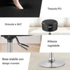 Sgabello Make Up Toeletta Seduta Comoda Sgabellino Rotante Nero Portata 130kg