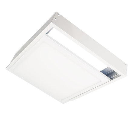 Plafoniera Led 94w Luce Rgb+3000k Rgbw 24v Cromoterapia Lampada Soffitto 62x62cm