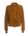 Timberly - Bomber Donna Cuoio in vera pelle camoscio