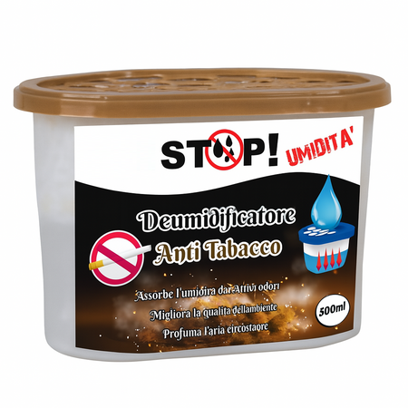 6pz Deumidificatore Casa Portatile 500ml contro Muffa Assorbi Umidità Antitabacco
