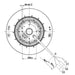 Ventilatore centrifugo EBM R4S190-RA04-11