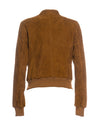 Timberly - Bomber Donna Cuoio in vera pelle camoscio