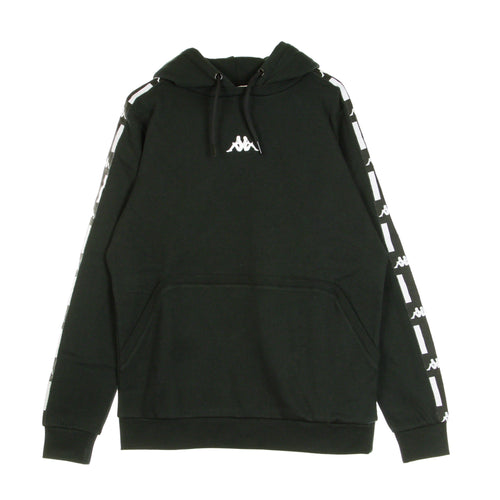 KAPPA Felpa Cappuccio Uomo Authentic La Dawaz Black/black da uomo