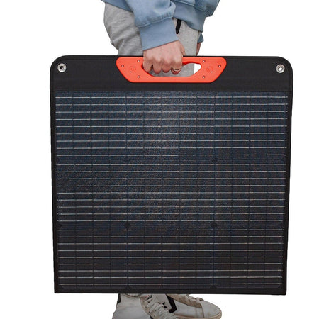 Pannello Solare Pieghevole 120w Fotovoltaico 19.8v Ricarica Batterie Generatore