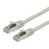 VALUE CAVO DI RETE S/FTP (PIMF) PATCHCORD CAT.6/CLASS E, LSOH, GRIGIO, 0.5M