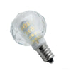 Lampadina Led Globo E14 Vetro Cristallo Lampada 6watt Luce Calda Fredda Naturale
