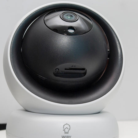 Telecamera Smart Ip Cam Wifi Lente 3.6mm Sensore Movimento Notturna Alexa Google