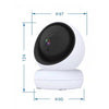 Telecamera Smart Ip Cam Wifi Lente 3.6mm Sensore Movimento Notturna Alexa Google