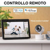 Telecamera Fhd 1080p Wifi Smart Motorizzata 3.6mm Sensore Movimento Alexa Google