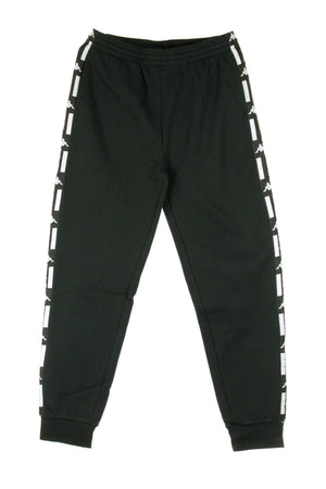 KAPPA Pantalone Tuta Felpato Uomo Authentic La Barno Black/black/black da uomo