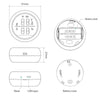 Termometro Smart Wifi Sensore Temperatura Umidita App Ifttt Smart Life Alexa Google