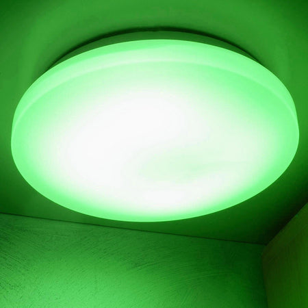 Plafoniera Led Smart 20w Rgb Cct Wifi Intelligente Dimmerabile Smartphone Alexa Google