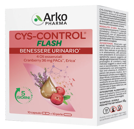 Cys control flash 20 capsule