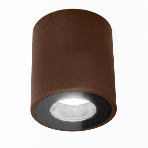 Faretto Lampada Soffitto Attacco Gu10 Plafoniera Tonda Esterno Led Impermeabile