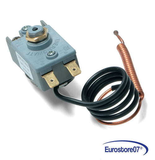 SCALDABAGNO ELETTRICO TERMOSTATO DI SICUREZZA SPC-M CHIUDE A 90° THERMOWATT