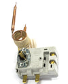 TERMOSTATO SCALDABAGNO TBSB R 70/105° 800/70 SONDA 100mm, Ø6mm. 2 contatti.