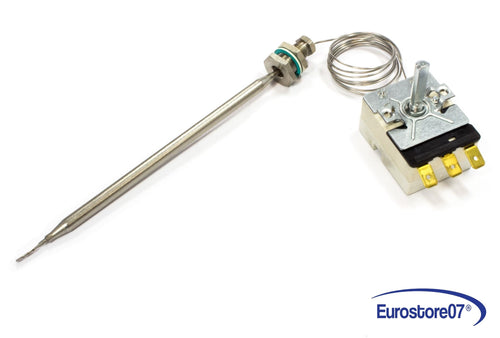 TERMOSTATO SCALDABAGNO 96°C EGO 55.13212.370 96°C. Capillare: 830mm. 3 CONTATTI