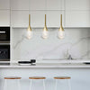 Lampadario Moderno Led 5w Globo Lampada Dorata Pendente Luce 3000k 4000k 6500k Lp-41