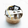 Lampadario Moderno Led 5w Globo Lampada Dorata Pendente Luce 3000k 4000k 6500k Lp-41