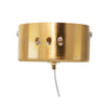 Lampadario Moderno Led 5w Globo Lampada Dorata Pendente Luce 3000k 4000k 6500k Lp-41