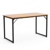 Scrivania Tavolo Porta PC Design Industriale Legno Metallo 120x60 Casa Ufficio
