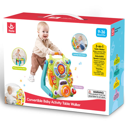 Primi Passi 3in1 Tavolo Centro Attivita e Lavagna Gioco Bambini Prima Infanzia