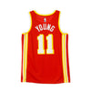 NIKE NBA Canotta Basket Uomo Nba Swingman Jersey Icon Edition 2020 No 11 Trae Young Atlhaw University Red da uomo