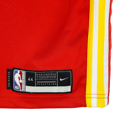 NIKE NBA Canotta Basket Uomo Nba Swingman Jersey Icon Edition 2020 No 11 Trae Young Atlhaw University Red da uomo