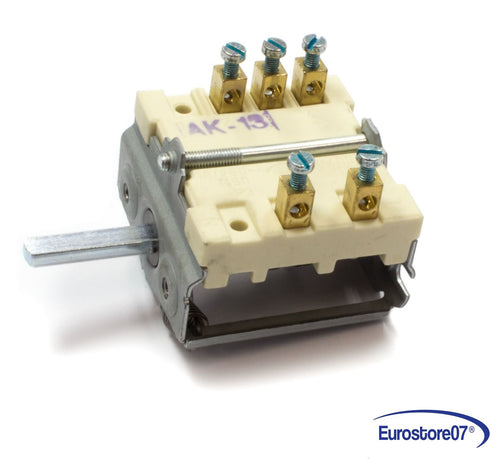 COMMUTATORE FORNO PROFESSIONALE EGO 49.24015.000 4 posizioni. Alberino: 24mm