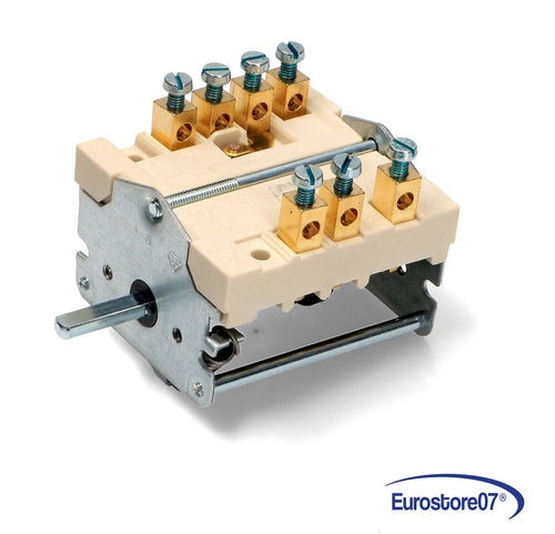 COMMUTATORE FORNO PROFESSIONALE EGO 43.24232.000 4 posizioni. Alberino: 23mm