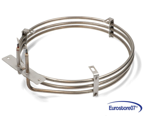 RESISTENZA PROFESSIONALE FORNO 2900W UNOX KRS020 Flangia: 100x22mm. fori: 86mm.