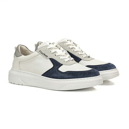 FLUCHOS Sneakers uomo bianco jeans F1970