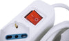 Multipresa Shuko Bipasso 10 E 16 Amp 5 Posti Ciabatta Elettrica Con Interruttore