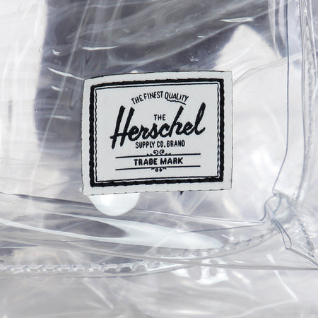 HERSCHEL Zaino Uomo Classic Mid-volume Black/clear da uomo