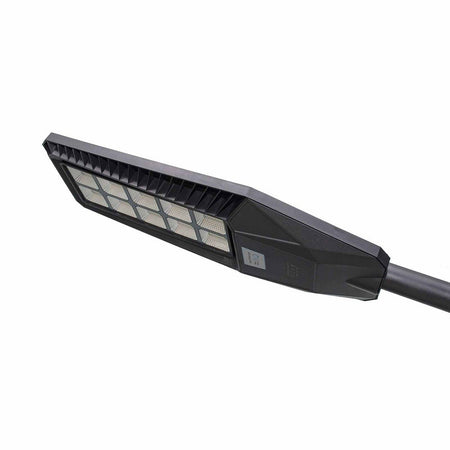 Faro Stradale Solare Led 170 W Sensore Crepuscolare Ip65 Pannello Fotovoltaico