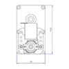Motoriduttore Mellor FB1255 stufe a pellet 14702008