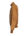 Bomber Napoli - Bomber Uomo Cuoio in vera pelle camoscio