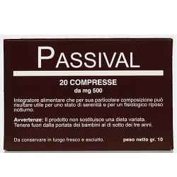 Passival alim 20 compresse 500mg