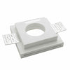 Faretto Slim Gesso Smart Led Gu10 Wifi Incasso Quadrato Rgb Cct Alexa Google 10x10cm
