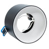 Portafaretto Tondo Nero Bianco Incasso 70mm Luce Soffitto Lampade Led Gu10 Gu5.3