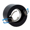 Portafaretto Tondo Nero Bianco Incasso 70mm Luce Soffitto Lampade Led Gu10 Gu5.3