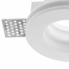 Faretto Smart Gesso Tondo Led Gu10 Wifi Luce Incasso Rgb Cct Alexa Google 125mm