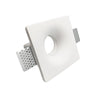 Faretto Smart Gesso Led Gu10 Wifi Incasso Quadrato Scomparsa Rgb Cct Alexa Google