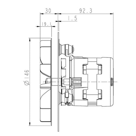Estrattore aspiratore fumi stufe a pellet 14706115