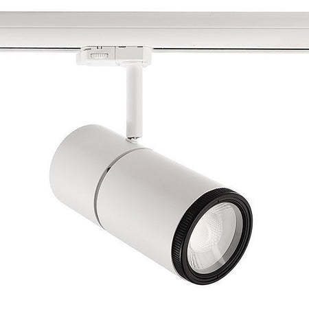 Faretto Track Led Cob 34 W Binario Trifase Vetrine Negozio 230v Luce 3000k 4000k
