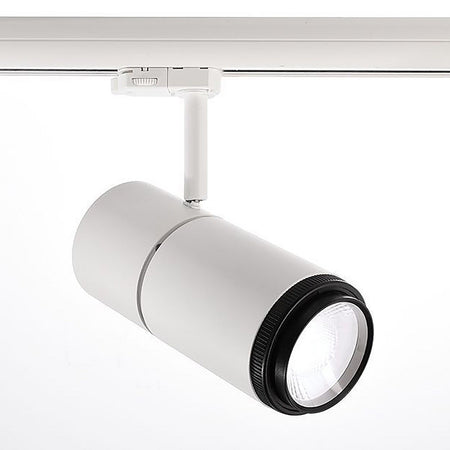 Faretto Track Led Cob 34 W Binario Trifase Vetrine Negozio 230v Luce 3000k 4000k