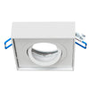 Portafaretto Quadrato Orientabile Incasso Esterno 85mm Luce Lampade Led Gu10 Gu5.3